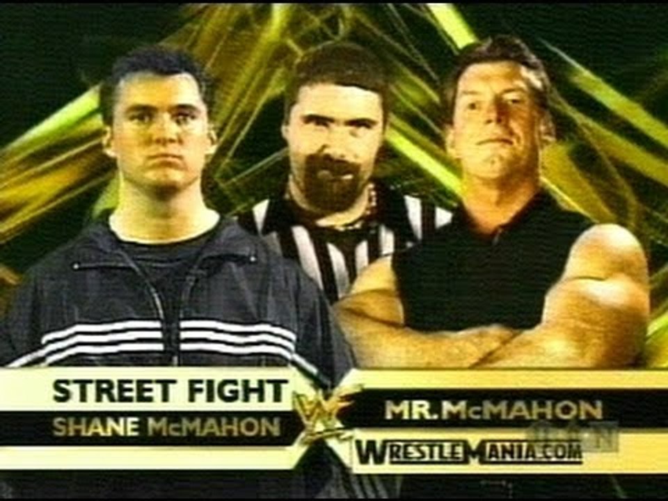 WWF WrestleMania 17 Vince McMahon Vs Shane McMahon Full Match en Español Pt.1