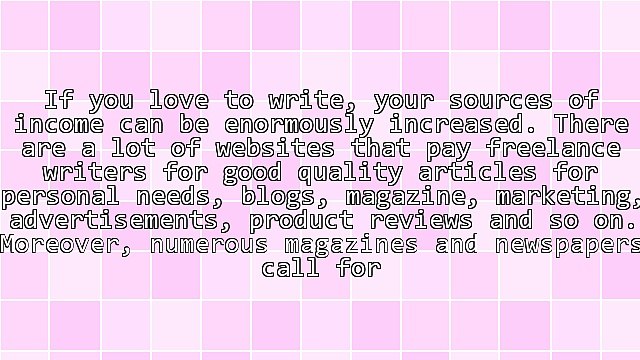 Multiple Streams Of Incomes