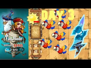 Plants vs. Zombies 2 - Fan Made World by OyKus - Level 3 (Sun Spend Limit)