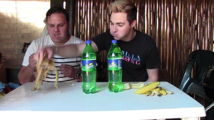 Banana and Sprite Challenge Fail