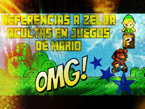 Mira las Referencias a Zelda Ocultas en los videoJuegos de Mario Bross
