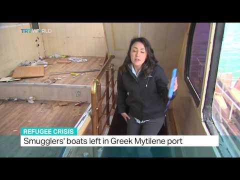 Number of refugees arriving in Lesbos drops, Soraya Lennie reports