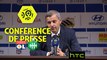 Conférence de presse Olympique Lyonnais - AS Saint-Etienne (2-0) : Bruno GENESIO (OL) - Christophe  GALTIER (ASSE) - 2016/2017