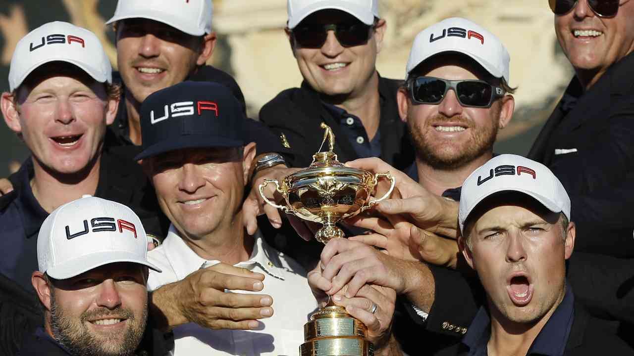 AP: U.S. Wins 1st Ryder Cup Since 2008