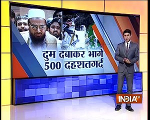 Hafiz Saeed's 500 Terrorists Run Away after Surgical Strike Indian Media Funny Report