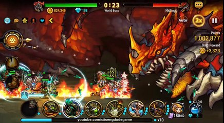 Seven Guardians Fury Archer VS World Boss 5M Damage