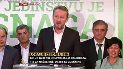 Izetbegović- U Sarajevu SDA faktički uzela sve