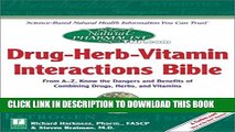 Collection Book The Natural Pharmacist: Drug-Herb-Vitamin Interactions Bible: From A-Z, Know the