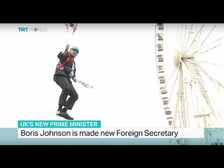Boris Johnson is made new Foreign Secretary