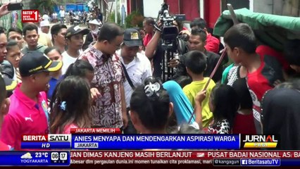Anies Baswedan Dengarkan Keluhan Warga Tanah Merah