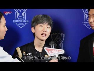 【ESN】S6世界賽小組賽Day3－ROX Peanut訪問片段