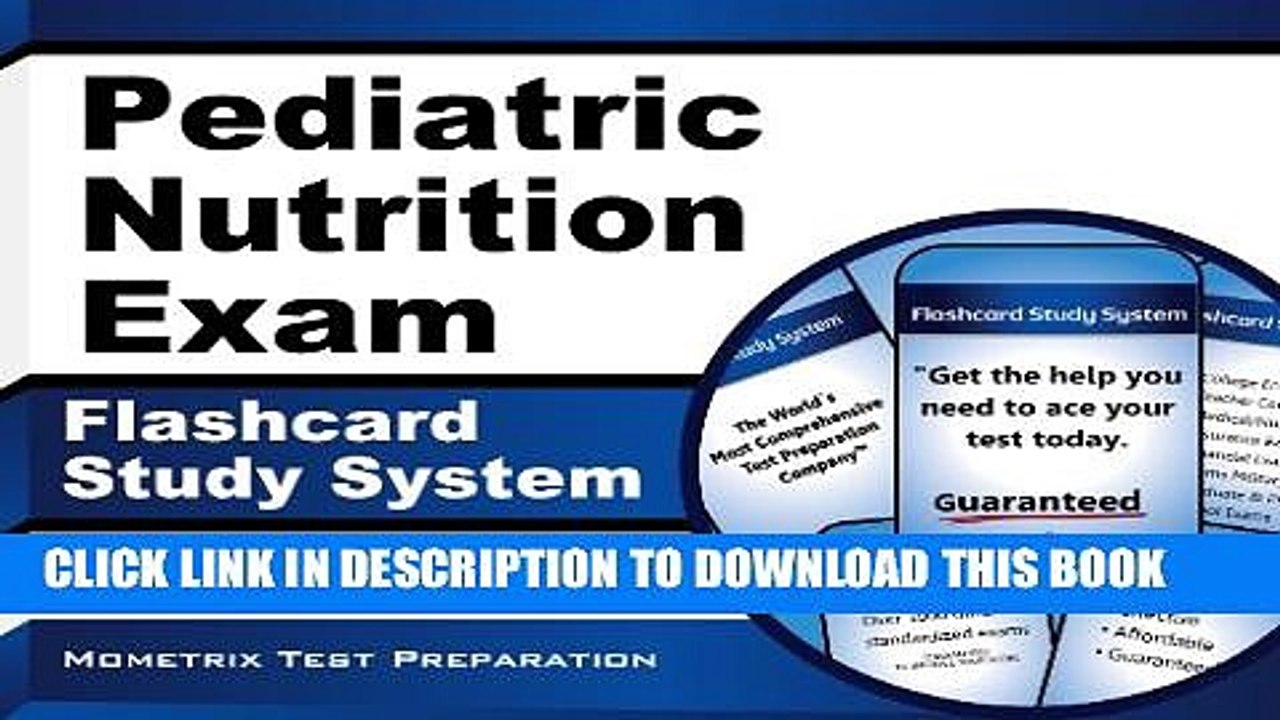 [PDF] Pediatric Nutrition Exam Flashcard Study System: Pediatric Nutrition Test Practice Questions