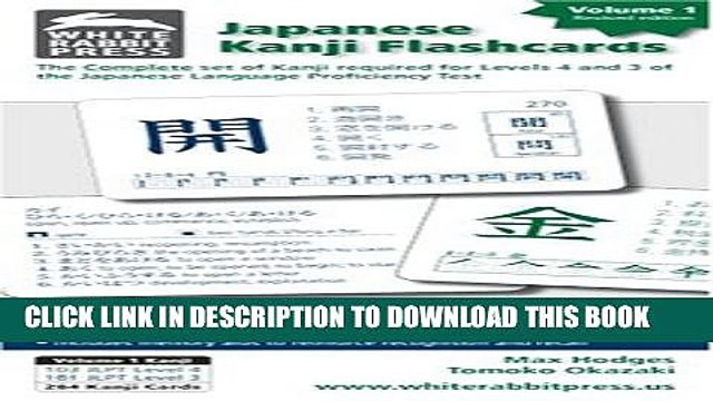 [PDF] Japanese Kanji Flashcards, Vol. 1, Revised Full Colection