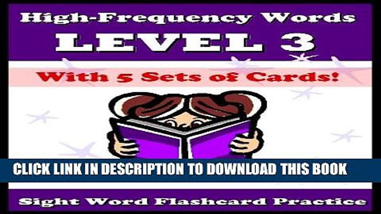 [PDF] High Frequency Words - Practice Level 3 Sight Words: 41 Sight Words for First Grade (Sight