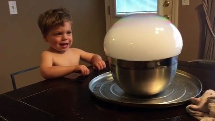 Bubble Teaches Kid What Disappointment Feels Like