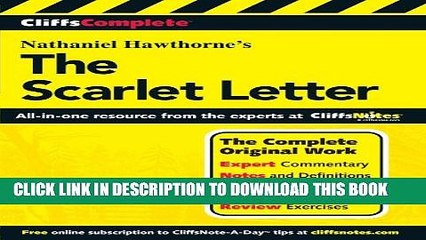 [PDF] CliffsComplete The Scarlet Letter Full Online