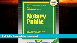 FAVORITE BOOK  Notary Public (Passbooks) FULL ONLINE