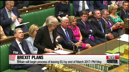 Britain will begin process of leaving EU by end of March: PM May