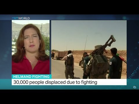 Helmand Fighting: Taliban fighters have surrounded Lashkar Gah, Jennifer Glasse reports