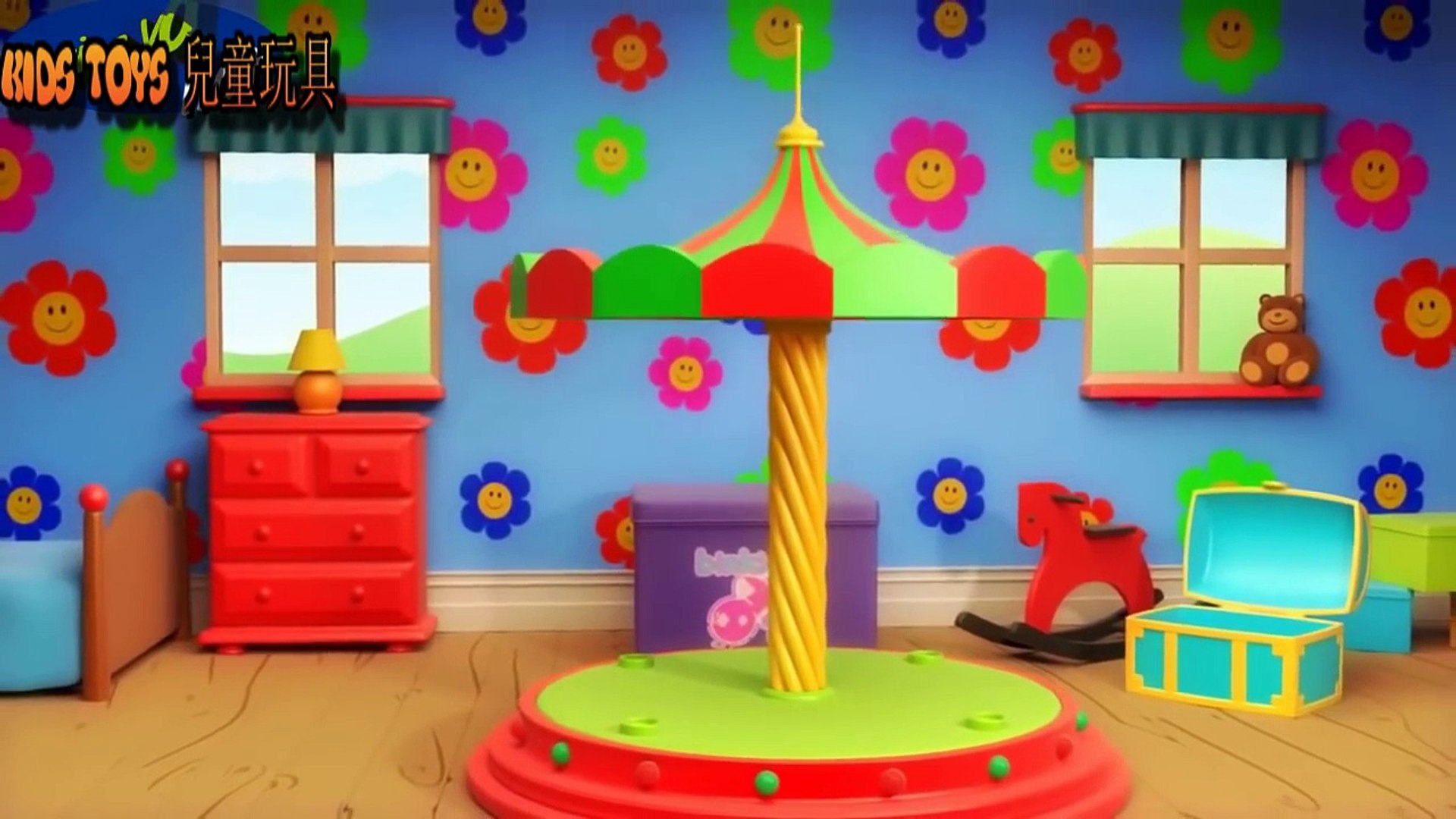 ⁣Cartoon Videos For Kids Carousel 卡通影片為孩子