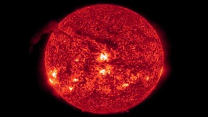 'Non Furloughed' NASA Spacecrafts See Sun Hurl Giant Prominence Video Space com 1