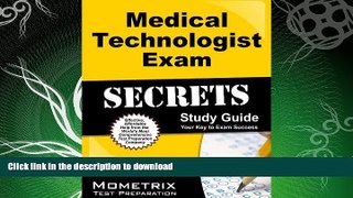 READ  Medical Technologist Exam Secrets Study Guide: MT Test Review for the Medical Technologist