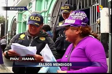 Así operan los falsos mendigos para conseguir limosnas