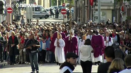 Church in France reopens after priest murder by jihadists