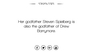Gwyneth Paltrow [Six Facts!] Her godfather Steven Spielberg...