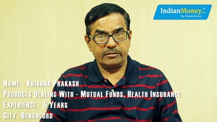Profile of Mr Krishna Prakash - IndianMoney.com Privilege Associate