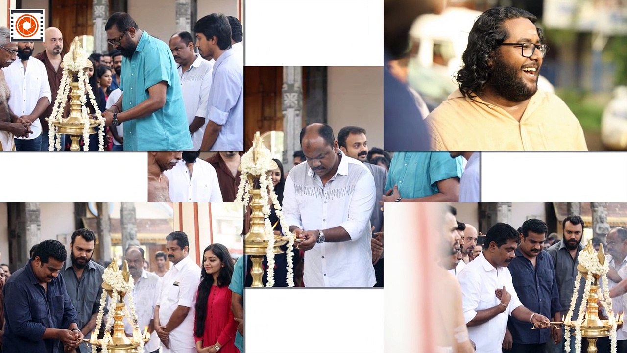Nivin Pauly's Njandukalude Naattil Oridavela Malayalam Movie Pooja Stills ||Pauly Jr. Pictures