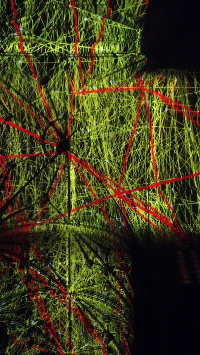 Miguel Chevalier Voûtes Célestes Saint Eustache Vol6