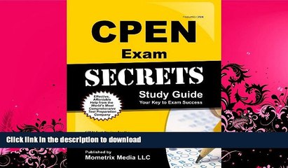 READ  CPEN Exam Secrets Study Guide: CPEN Test Review for the Certified Pediatric Emergency Nurse