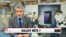 Samsung Galaxy Note 7 sees strong sales on Korea re-launch