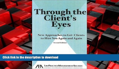 FAVORIT BOOK Through the Client s Eyes: New Approaches to Get Clients to Hire You Again and Again,