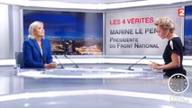 Pour Marine Le Pen, «il y a un vrai problème avec les sections locales» du Secours populaire