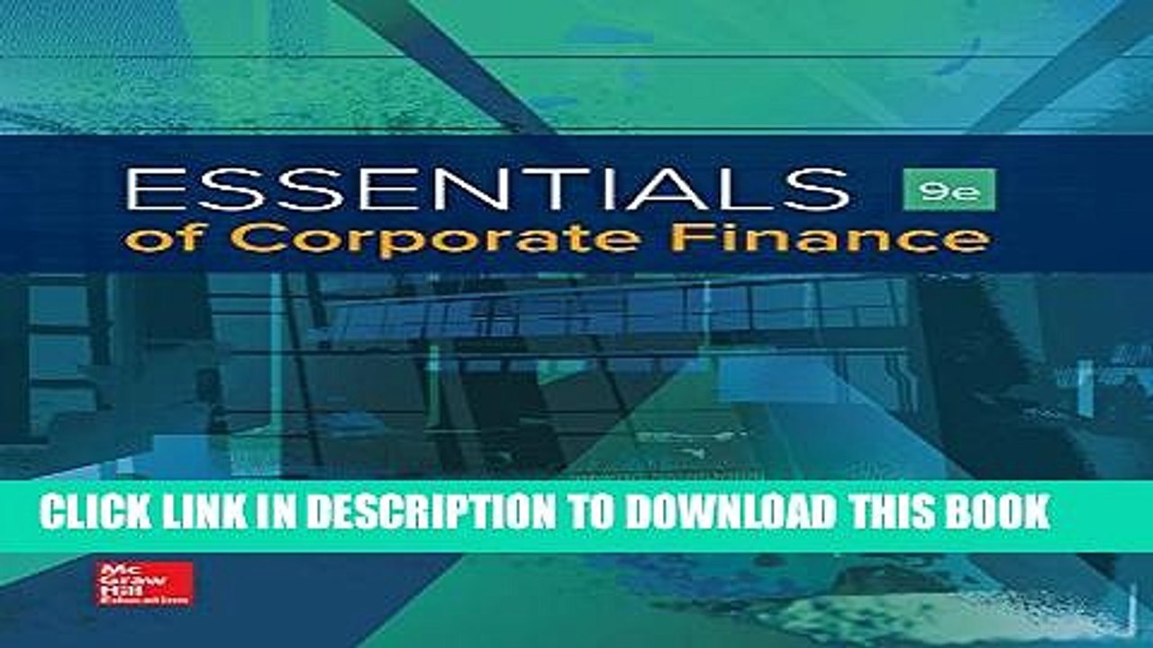 [PDF] Essentials of Corporate Finance (Mcgraw-Hill/Irwin Series in Finance, Insurance, and Real