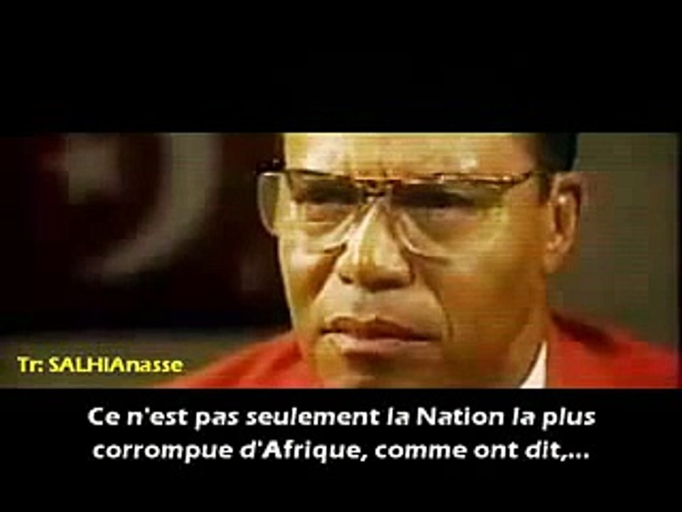Louis Farrakhan dans l'émission 60 Minutes en 1996