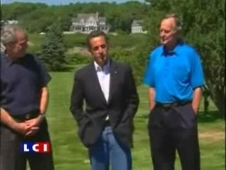Rencontre Sarkozy-Bush