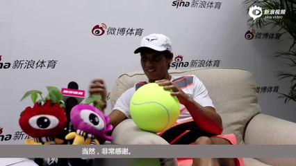 Rafael Nadal Interview in Beijing. 2 Oct 2016