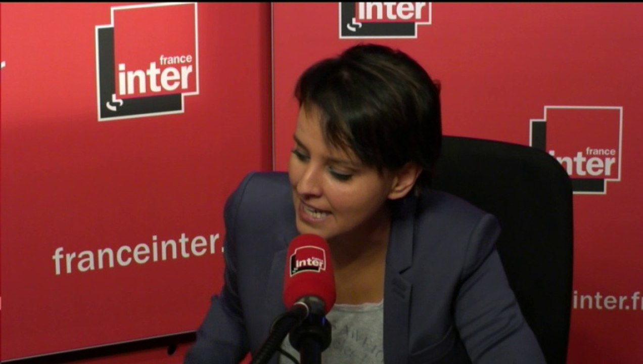Najat Vallaud-Belkacem répond aux questions des auditeurs de France Inter
