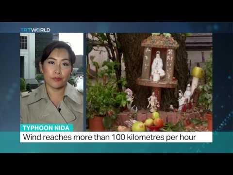 Typhoon Nida: Hong Kong hit by first major typhoon of year, Pamela Ambler reports