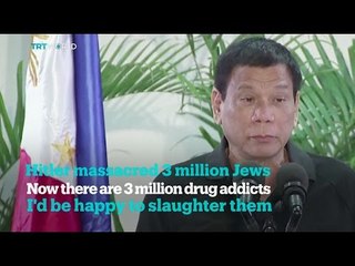 Philippines leader threatens to kill drug addicts