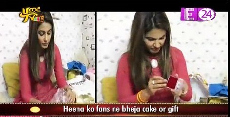 Hina Khan Aka Akshara of YRKKH Celebrates Her B'day with her fans