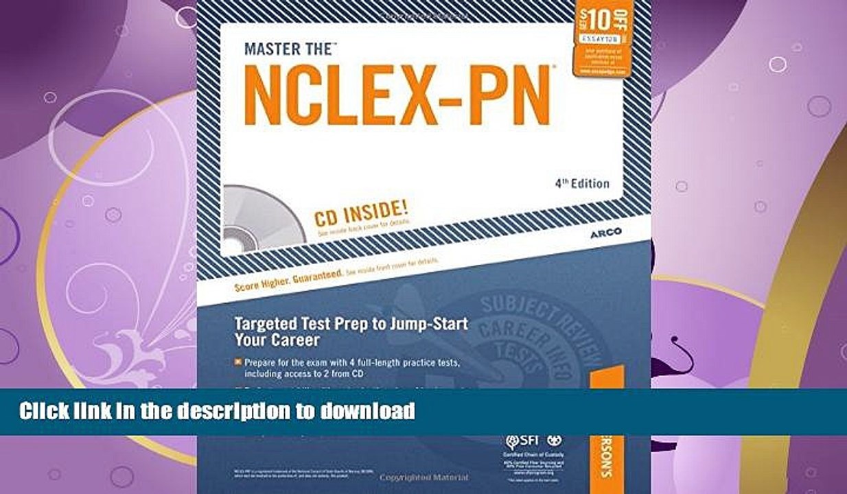 READ  Master The NCLEX-PN: Targeted Test Prep to Jump-Start Your Career (Peterson s Master the