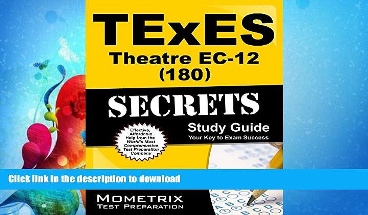 READ  TExES Theatre EC-12 (180) Secrets Study Guide: TExES Test Review for the Texas Examinations