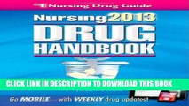 [PDF] Nursing2013 Drug Handbook (Nursing Drug Handbook) Full Colection