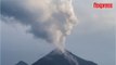 Mexique: l’éruption du volcan Colima filmée en timelapse
