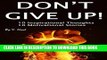 [New] Don t Give Up: 10 Inspirational Thoughts and 10 Motivational Stories (Motivation,
