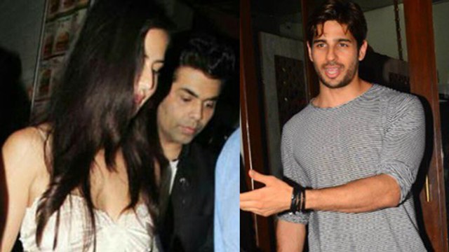 Katrina Kaif, Sidharth Malhotra Party With Karan Johar | Full Video